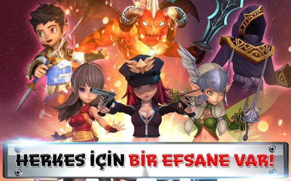 Basın Bülteni: Türkiye’nin ilk ve tamamen yerelleştirilmiş Mobil Action RPG oyunu ‘Efsane Savaşları’ açıldı