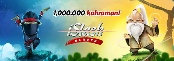 iSlash Heroes 3 günde 1 milyon kez indirildi