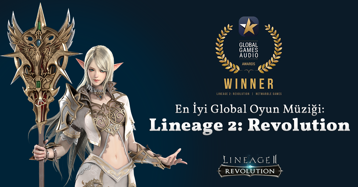 Lineage 2 En İyi Global Oyun Müziği Ödülü